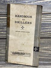 Vintage Cleveland Twist Drill Co Handbook For Drillers Handbook 1940 picture