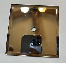 Vintage Beveled Mirrored Clock Face Back Seth Thomas picture