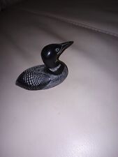 Vintage Boma Carved Wooden Duck from Canada picture