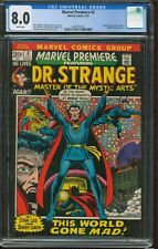 MARVEL PREMIERE #3 DR. STRANGE July 1972 CGC 8.0 White Pages KEY ISSUE ID: G-847 picture