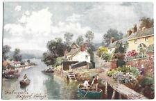 POSTCARD Raphael Tuck Helford Village Falmouth  Oilette Wimbush England picture
