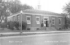1947 Clarion Iowa IA Post Office Building Real Photo RPPC Postcard picture