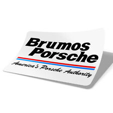 Brumos Porsche American's Porsche Authority Vintage IMSA Racing Sticker Decal picture