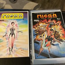 MICRA #1 and #2 NM-M Comics Interview 1986 Lot of 2 HIGH GRADE picture