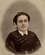 ~1866-1868 CDV PHOTO YOUNG WOMAN, J.M. Hunter, M.D., Photographer picture