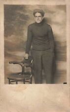 SW Plainwell MI RPPC 1913 46 YEAR OLD Fred SHOOK FAMILY HISTORY in Allegan Co. picture