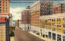 Seattle WA-Washington, Metropolitan Center, Vintage Postcard picture