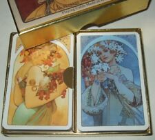 Mucha Art Nouveau Playing Cards Two Decks  picture