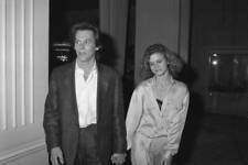American actor Kevin Bacon partner actress Kyra Sedgwick 1985 Old Photo picture