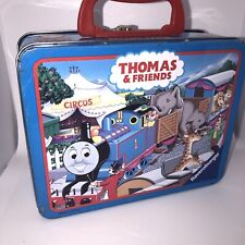 Thomas the Train & Friends Vintage Ravensburger Sodor Circus Tin Lunch Box 2002 picture