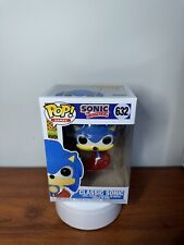 FUNKO POP - Sonic The Hedgehog - CLASSIC SONIC Figure (632)  w/protector picture