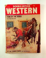 Double-Action Western Magazine Pulp Apr 1957 Vol. 24 #4 GD/VG 3.0 TRIMMED picture