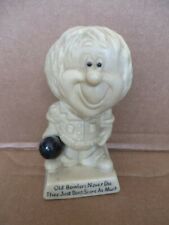 Vintage 1970's Wallace Berries Figure old bowlers never die picture