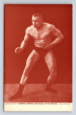 Russian Wrestler Georg Lurich Strongman Champion of the World Postcard picture