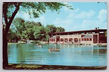 Milwaukee, Wisconsin, Boat Pavilion, Washington Park Lake, Vintage Postcard picture