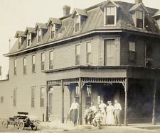 Rare 1908 Postcard Rhodes Hotel Inn Hennessey OK Destroyed In Fire - Dalton Gang picture