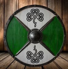 Medieval Wooden shield Celtic knot Warrior Battle Viking Decor Shield picture