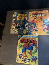 Marvel Treasury Edition LARGE comic - Spiderman, Stat Wars, Super Villain  VGT picture