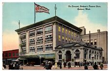 The Crescent Spokane's Greatest Store Spokane Washington WA Old Cars  Postcard picture