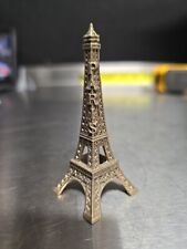 Vintage Eiffel Tower  Paris Metal Souvenir Figurine France 3