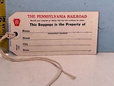 1948 The Pennsylvania Railroad Baggage Tags. picture