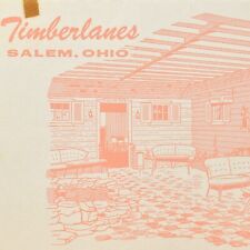 1950s Timberlanes Restaurant Patio Motor Inn Salem Columbiana County Ohio picture