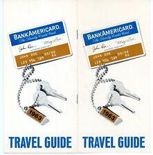 1963 Bank of America Bank Americard California Travel Guide, 32 Pages picture