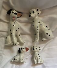 Vintage Disney 101 Dalmatians Figurines 4 And Frame  Japan picture