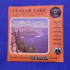 Sawyer's 1954 Vintage Crater Lake National Park Oregon view-master Reels Packet picture