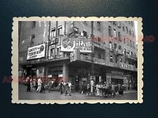 1940's CINEMA KING'S THEATER VICTORIA STREET Scene Vintage Hong Kong Photo #1549 picture