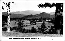 RPPC The Mount Washington from Idlewild Intervale NH Vintage Postcard  picture