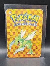 Scyther #123 2000 Pokemon Vending Prism Sticker Card picture