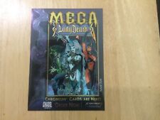 1997 CHAOS COMICS Mega Lady Death Chromium  Dealer Promo - oversized 8