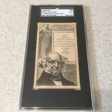 c.1885 H602 U.S. Presidents Trade Card- Martin Van Buren SGC Poor 1 picture