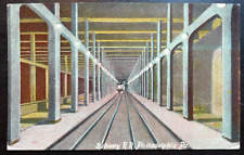 Vintage Postcard 1907-1915 Philadelphia Underground Subway-Railroad Station, PA. picture