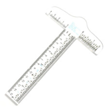 6 Inches Clear Acrylic T-Square Ruler, T Square Ruler, Drafting Tools, Drafting picture