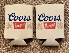 2 Coors Banquet Can Cooler Koozie Limited Ed. Print Design Yellowstone picture