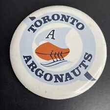 Vintage 1970s Toronto Argonauts Argos CFL Football Pinback Button RARE picture