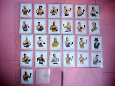TRADE CARD SET - IDEAL ALBUMS - BOXING GREATS - FULL SET - MINT SET. picture