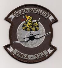USMC VMFA-323 DEATH RATTLERS patch F/A-18 HORNET FIGHTER ATTACK SQN picture