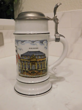 CLOSE-OUT Schedel Bavaria Stein Beer Mug BONN Munster Altes Rathaus Pewter lid picture