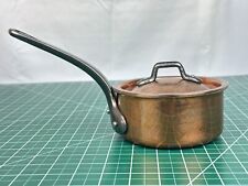 Matfer Bourgeat Copper Sauce Pan With Lid 4 3/4 (2) picture