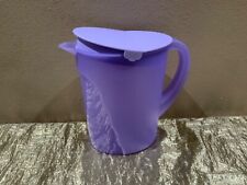 New Tupperware Beautiful Jumbo Expression Pitcher 1 Gallon 3.7L in Lilac Color picture