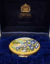 Halcyon Days Enamel Trinket Box 2000 A Year to Remember Made in England picture