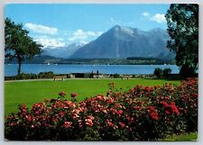 Postcard Switzerland Thunersee c1990 2F picture