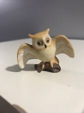 Vtg Josef Originals Owl Porcelain/Ceramic Figurine picture