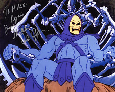 ALAN OPPENHEIMER SIGNED 8x10 PHOTO+COA     SKELETOR MASTERS UNIVERSE     TO MIKE picture