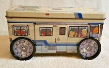 Vintage RV Tin with Movable wheels Keller Charles Of Philadelphia Camper picture
