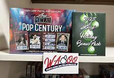 2024 Leaf Pop Century Metal Factory Sealed Hobby Box + 2023 Leaf Holiday Pack picture