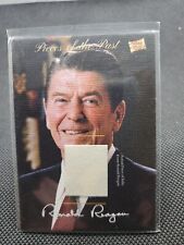 2018 Pieces Of The Past Ronald Reagan Relic Card picture